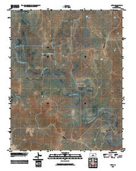 Aetna Kansas Historical topographic map, 1:24000 scale, 7.5 X 7.5 Minute, Year 2009