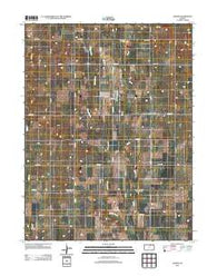 Agenda Kansas Historical topographic map, 1:24000 scale, 7.5 X 7.5 Minute, Year 2012