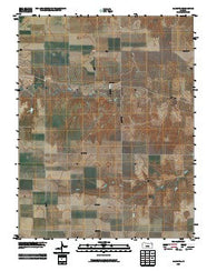 Alamota Kansas Historical topographic map, 1:24000 scale, 7.5 X 7.5 Minute, Year 2009