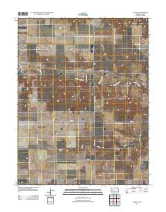 Alamota Kansas Historical topographic map, 1:24000 scale, 7.5 X 7.5 Minute, Year 2012