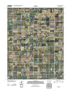 Alden SE Kansas Historical topographic map, 1:24000 scale, 7.5 X 7.5 Minute, Year 2012