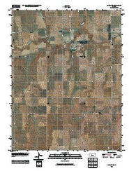 Alexander Kansas Historical topographic map, 1:24000 scale, 7.5 X 7.5 Minute, Year 2009