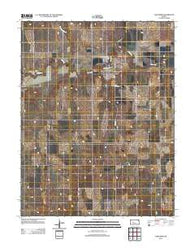 Alexander Kansas Historical topographic map, 1:24000 scale, 7.5 X 7.5 Minute, Year 2012