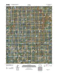 Aliceville Kansas Historical topographic map, 1:24000 scale, 7.5 X 7.5 Minute, Year 2012