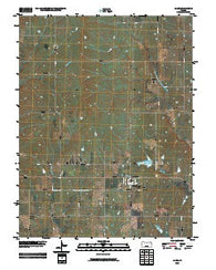 Allen Kansas Historical topographic map, 1:24000 scale, 7.5 X 7.5 Minute, Year 2009