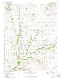 Alta Vista Kansas Historical topographic map, 1:24000 scale, 7.5 X 7.5 Minute, Year 1971