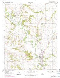 Altoona Kansas Historical topographic map, 1:24000 scale, 7.5 X 7.5 Minute, Year 1959
