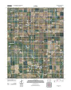 Arlington Kansas Historical topographic map, 1:24000 scale, 7.5 X 7.5 Minute, Year 2012