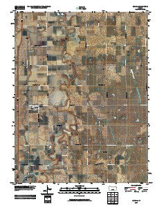 Assaria Kansas Historical topographic map, 1:24000 scale, 7.5 X 7.5 Minute, Year 2009
