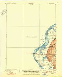 Atchison Kansas Historical topographic map, 1:62500 scale, 15 X 15 Minute, Year 1926