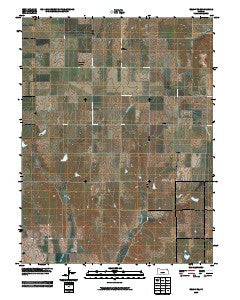 Beloit SE Kansas Historical topographic map, 1:24000 scale, 7.5 X 7.5 Minute, Year 2009