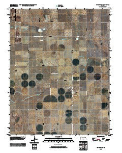 Big Bow NW Kansas Historical topographic map, 1:24000 scale, 7.5 X 7.5 Minute, Year 2010