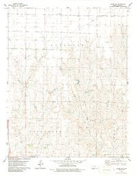 Bloom SW Kansas Historical topographic map, 1:24000 scale, 7.5 X 7.5 Minute, Year 1979
