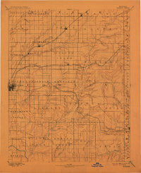 Burden Kansas Historical topographic map, 1:125000 scale, 30 X 30 Minute, Year 1889