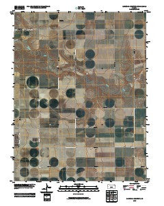 Carwood Cemetery Kansas Historical topographic map, 1:24000 scale, 7.5 X 7.5 Minute, Year 2010