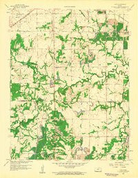 Cato Kansas Historical topographic map, 1:24000 scale, 7.5 X 7.5 Minute, Year 1959