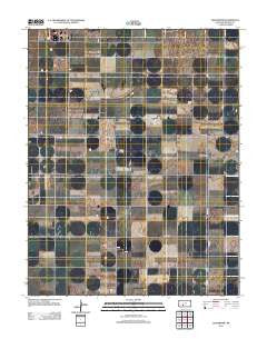 Centerview Kansas Historical topographic map, 1:24000 scale, 7.5 X 7.5 Minute, Year 2012