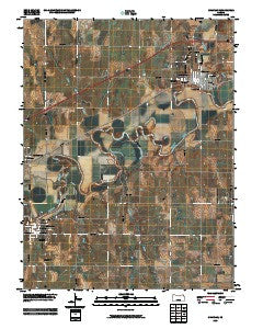 Chapman Kansas Historical topographic map, 1:24000 scale, 7.5 X 7.5 Minute, Year 2009