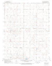 Cimarron NW Kansas Historical topographic map, 1:24000 scale, 7.5 X 7.5 Minute, Year 1968