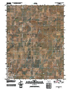 Clay Center NE Kansas Historical topographic map, 1:24000 scale, 7.5 X 7.5 Minute, Year 2009