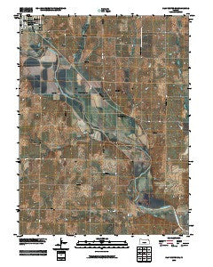 Clay Center SE Kansas Historical topographic map, 1:24000 scale, 7.5 X 7.5 Minute, Year 2009