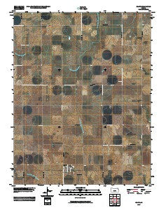 Coats Kansas Historical topographic map, 1:24000 scale, 7.5 X 7.5 Minute, Year 2009