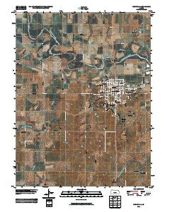 Concordia Kansas Historical topographic map, 1:24000 scale, 7.5 X 7.5 Minute, Year 2009
