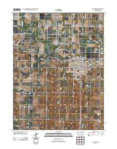 Concordia Kansas Historical topographic map, 1:24000 scale, 7.5 X 7.5 Minute, Year 2012
