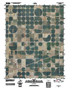 Copeland Kansas Historical topographic map, 1:24000 scale, 7.5 X 7.5 Minute, Year 2009