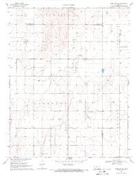 Copeland NW Kansas Historical topographic map, 1:24000 scale, 7.5 X 7.5 Minute, Year 1969