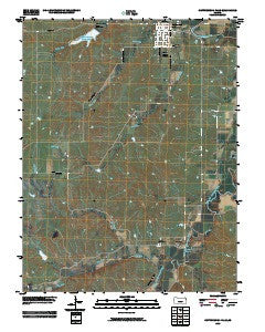 Cottonwood Falls Kansas Historical topographic map, 1:24000 scale, 7.5 X 7.5 Minute, Year 2009