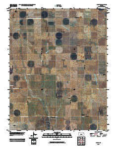 Croft Kansas Historical topographic map, 1:24000 scale, 7.5 X 7.5 Minute, Year 2009