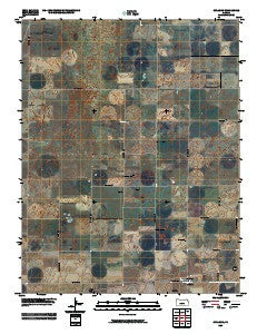 Cullison Kansas Historical topographic map, 1:24000 scale, 7.5 X 7.5 Minute, Year 2009