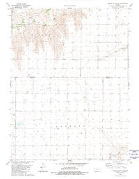 Dewey Ranch SE Kansas Historical topographic map, 1:24000 scale, 7.5 X 7.5 Minute, Year 1981