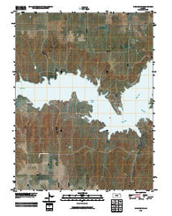 Dorrance NE Kansas Historical topographic map, 1:24000 scale, 7.5 X 7.5 Minute, Year 2010