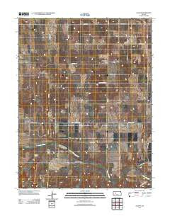 Ellis SE Kansas Historical topographic map, 1:24000 scale, 7.5 X 7.5 Minute, Year 2012