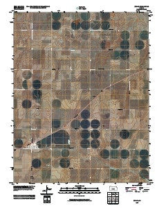 Ensign Kansas Historical topographic map, 1:24000 scale, 7.5 X 7.5 Minute, Year 2009
