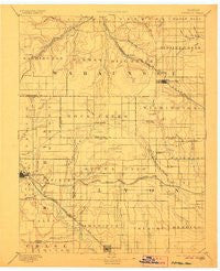 Eskridge Kansas Historical topographic map, 1:125000 scale, 30 X 30 Minute, Year 1894