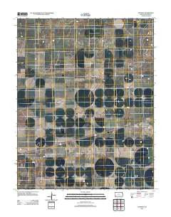 Feterita Kansas Historical topographic map, 1:24000 scale, 7.5 X 7.5 Minute, Year 2012