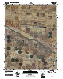 Ford Kansas Historical topographic map, 1:24000 scale, 7.5 X 7.5 Minute, Year 2009
