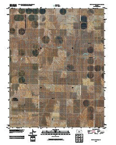 Fort Dodge SW Kansas Historical topographic map, 1:24000 scale, 7.5 X 7.5 Minute, Year 2009