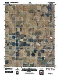 Fort Larned Kansas Historical topographic map, 1:24000 scale, 7.5 X 7.5 Minute, Year 2010