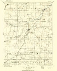 Garnett Kansas Historical topographic map, 1:125000 scale, 30 X 30 Minute, Year 1894