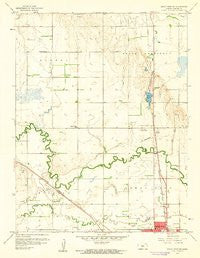 Great Bend NE Kansas Historical topographic map, 1:24000 scale, 7.5 X 7.5 Minute, Year 1959