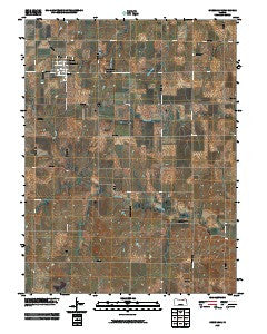 Greenleaf Kansas Historical topographic map, 1:24000 scale, 7.5 X 7.5 Minute, Year 2009