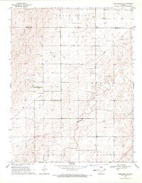 Greensburg NW Kansas Historical topographic map, 1:24000 scale, 7.5 X 7.5 Minute, Year 1969