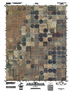 Greensburg NW Kansas Historical topographic map, 1:24000 scale, 7.5 X 7.5 Minute, Year 2009
