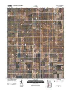 Hanston SE Kansas Historical topographic map, 1:24000 scale, 7.5 X 7.5 Minute, Year 2012