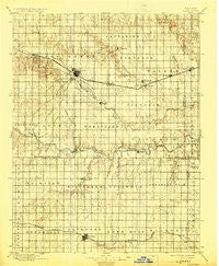 Hays Kansas Historical topographic map, 1:125000 scale, 30 X 30 Minute, Year 1896