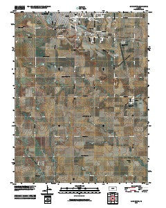 Hays South Kansas Historical topographic map, 1:24000 scale, 7.5 X 7.5 Minute, Year 2010